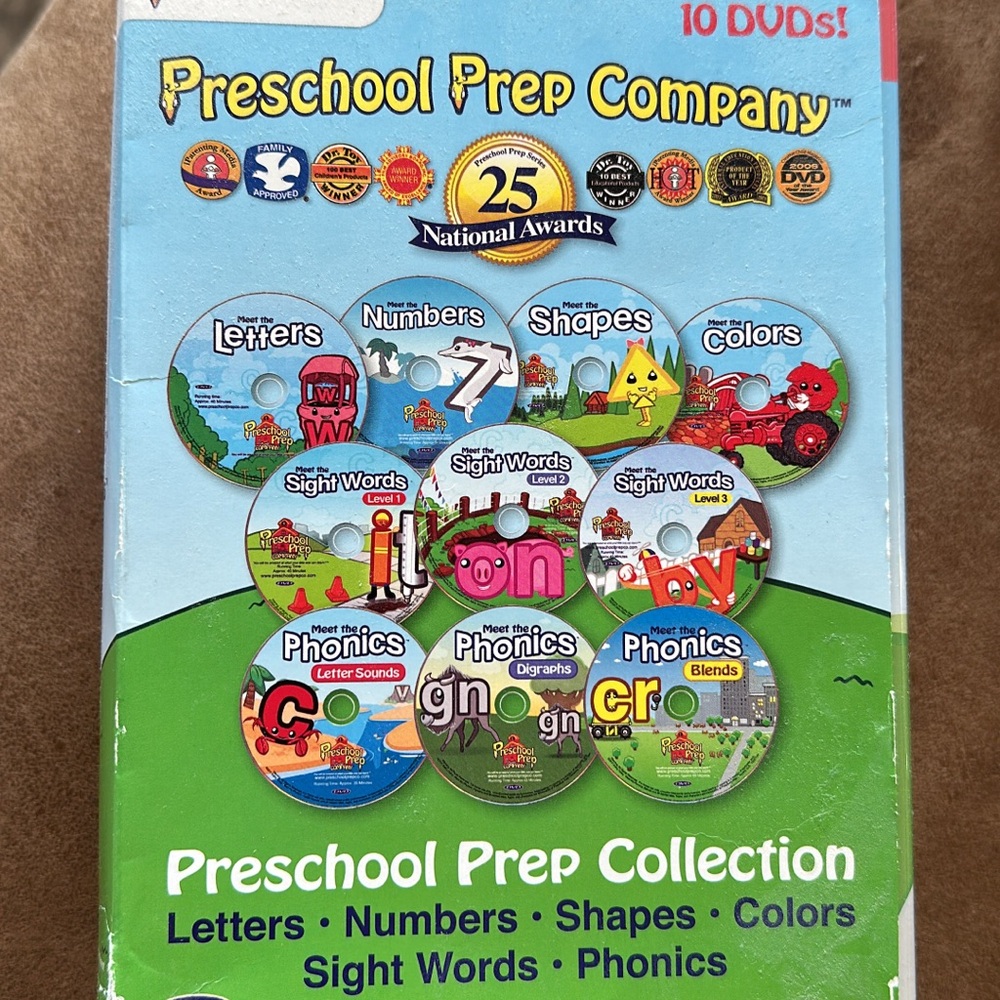 Learning DVD Set - Multicolor